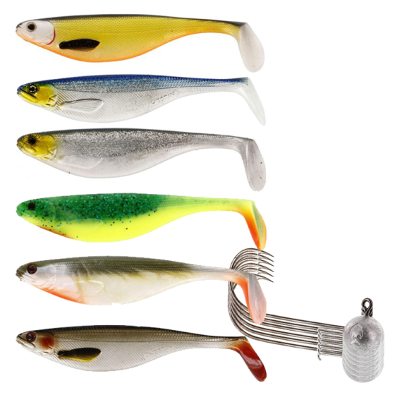 Westin Shadteez 9cm Perch Set in der Gruppe Köder / Köder Sets / Köder Sets Barsch bei Sportfiskeprylar.se (WESTINPDB1)