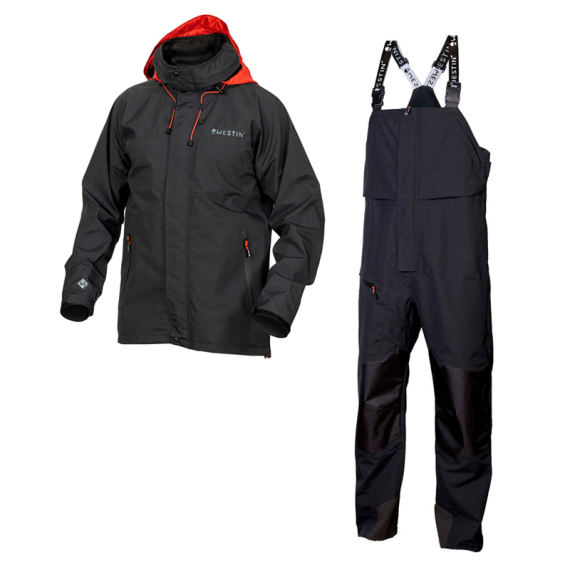 Westin W6 Rain Suit in der Gruppe Kleidung & Schuhe / Kleidung / Kleidung Sets & Komplettanzüge bei Sportfiskeprylar.se (WESTINW6RAINSUIT)