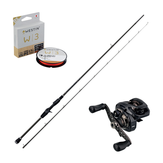 Westin W2 Finesse-T Baitcasting Combo in der Gruppe Angelsets / Baitcast Sets / Baitcast Sets Barsch bei Sportfiskeprylar.se (WESTNW2FINESSESET)