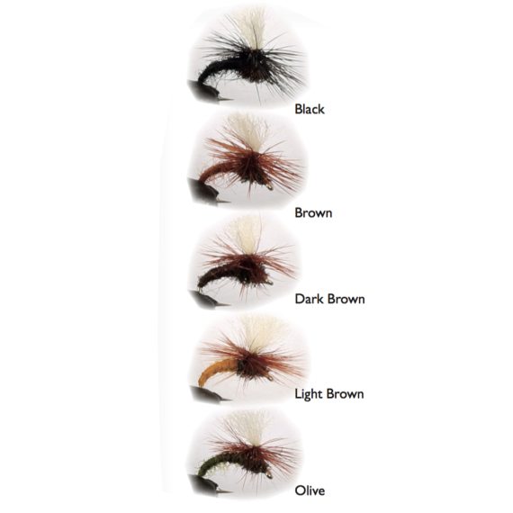 Dry Fly Klinkhamers 5-pack in der Gruppe Köder / Fliegen / Trockenfliegen bei Sportfiskeprylar.se (WFB146)