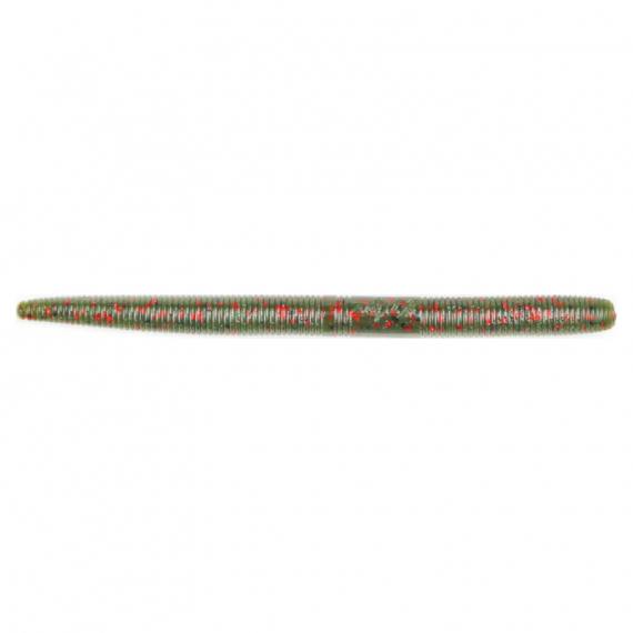 X Zone Pro Series True Center Stick, 12,7cm (8pcs) - Watermelon Bk & Rd Flk in der Gruppe Köder / Gummiköder / Krebse & Creaturebaits / Würmer bei Sportfiskeprylar.se (XZ12136)