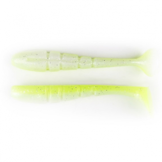 X Zone Pro Series Mini Swammer, 8,9cm (8pcs) - Chartreuse Pearl in der Gruppe Köder / Gummiköder / Barsch Gummifische & Zander Gummifische bei Sportfiskeprylar.se (XZ20835)