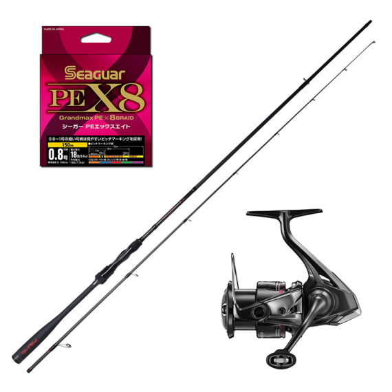 Bite Of Bleak Yoru Monoquoqe Long Distance Finesse 7\'6\'\' 2-17g Combo in der Gruppe Angelsets / Spinning Sets / Barsch Spinning Combo bei Sportfiskeprylar.se (YORUFINESSESET)