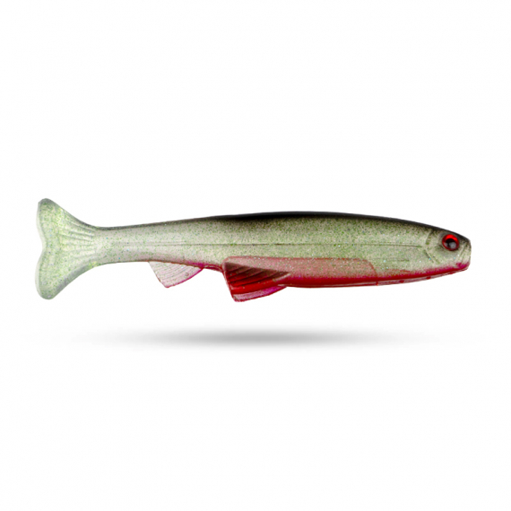 Scout Kicker 9cm (5-pack) - Red Ghost V2 in der Gruppe Köder / Gummiköder / Barsch Gummifische & Zander Gummifische bei Sportfiskeprylar.se (Z-STSK9-16)