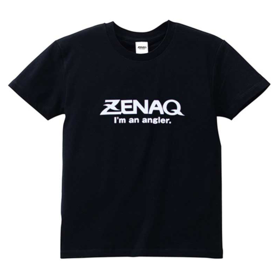 Zenaq Logo T-shirt Black in der Gruppe Kleidung & Schuhe / Kleidung / T-shirts bei Sportfiskeprylar.se (Z66024r)