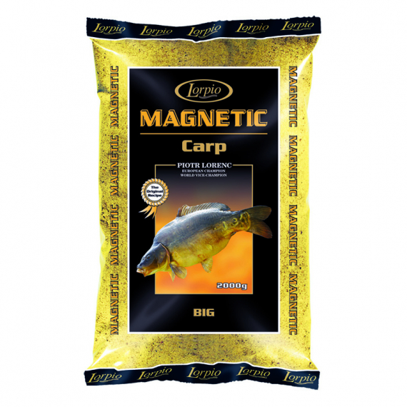 Lorpio Groundbait Magnetic 2kg - Carp Big in der Gruppe Köder / Boilies, Baits & Groundbait / Futter / Groundbait bei Sportfiskeprylar.se (ZA-LO425)