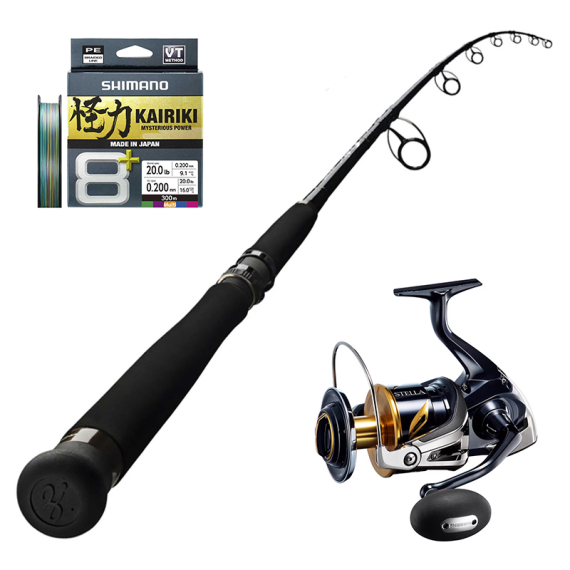 Zenaq Tobizo - TC80 -200g Shimano Stella Combo in der Gruppe Angelsets / Meeresangel Sets bei Sportfiskeprylar.se (ZENAQTIBIZIOSTRELLACOMBO)