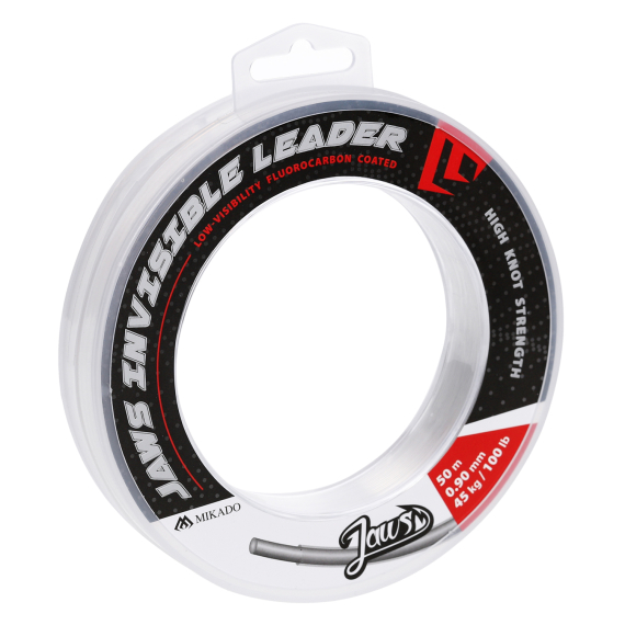 Mikado Jaws Invisible Leader Material 50m in der Gruppe Haken & Zubehör / Vorfächer & Vorfachmaterial / Vorfachmaterial / Vorfachmaterial Fluorocarbon bei Sportfiskeprylar.se (ZGJ07-50-090r)