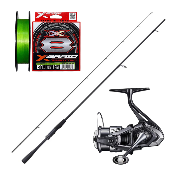 Shimano Zodias & Miravel Spinning Combo 7\' 5-15g in der Gruppe Angelsets / Spinning Sets / Barsch Spinning Combo bei Sportfiskeprylar.se (ZODIAS26MIRAVELSET)