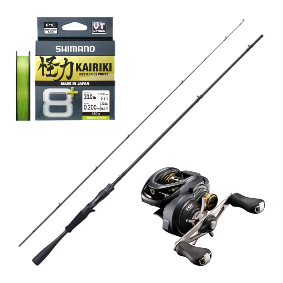 Shimano Zodias BFS Casting Combo 6\'4\'\'3,5-10g in der Gruppe Angelsets / Baitcast Sets / Baitcast Sets Barsch bei Sportfiskeprylar.se (ZODIASBFSCOMBO)