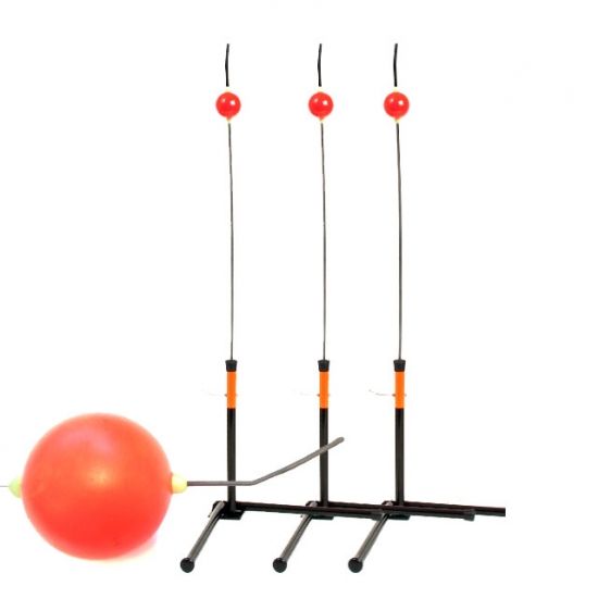 Fladen Eisangelstand (Rutenhalter und Bissanzeiger) 3-pack in der Gruppe Werkzeuge & Zubehör / Rutenhalter & Rutenständer / Rutenhalter Eisangeln bei Sportfiskeprylar.se (fl-ismetestall-3p)