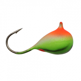 Blue Fox Raindrop With Eye 10, Orange/Gelb/Grün