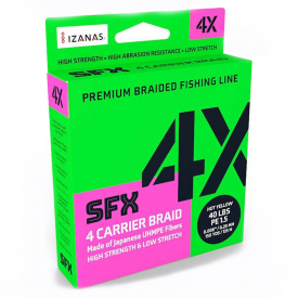 SFX 4X Braid Hot Yellow 137m - 0,330mm