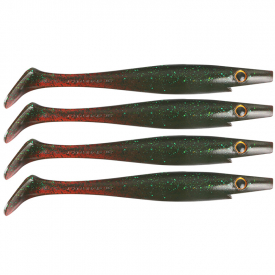 Pig Shad 15cm, 20g (4-pack) - Bloody Duke