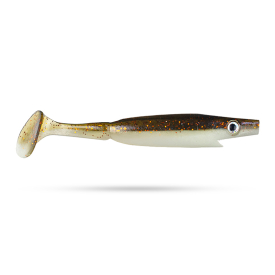 Piglet Shad, 10cm, 7g (6-pack) - Phosphor Shad