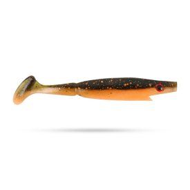 Piglet Shad, 10cm, 7g (6stk.) - Black Pumpkin