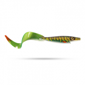 Giant Pig Tail, 40cm, 150g - Green Motoroil Pike UV