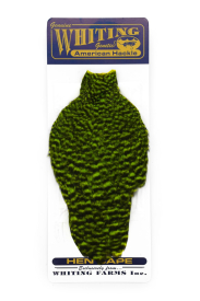 Grizzly dyed Fl. Green Chartreuse