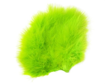 White dyed Fl. Green Chartreuse
