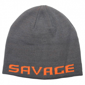 Savage Gear Peak Beanie Cap und Mütze Farbe Rock Grey Freizeit 