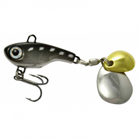 Black/Metallic Silver