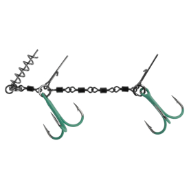 Mikado Fluo Chain Stinger - 2/0, 35kg