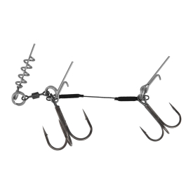 XL - 30kg - Treble Hook 2/0 , 1/4