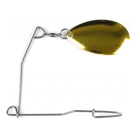 Instant Spinnerbait, #8 Indiana Brass Laquer