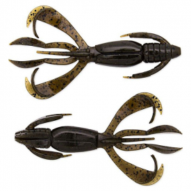 Keitech Crazy Flapper 7cm (8stk) - Green Pumpkin PP.