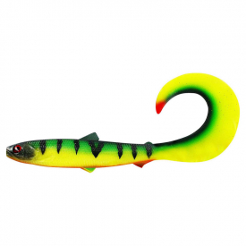 Westin BullTeez Curltail 27cm 103g - Tiger Perch 