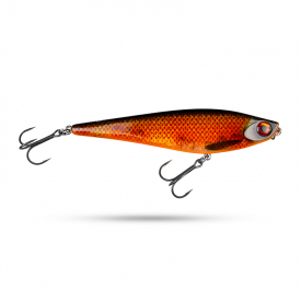 Scout Jerkbait 16 cm 68g Slow Sink - Crimson Flash