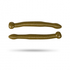 Scout Ned Worm 8,5cm (8pcs) - Motoroil Gold UV