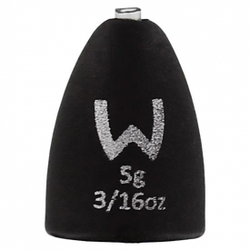 Westin Add-It Tungsten Bullet Weights Matte Black (4pcs) - 5g