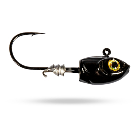 Z-man Micro Shad HeadZ - Black 5.25g, 3/16oz