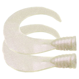 SvartZonker Big Tail (2-pack) - Pearl White
