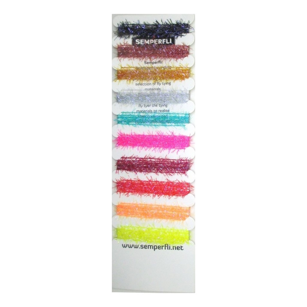 Semperfli Straggle String Mixed Pack - Standard Collection in der Gruppe Angelmethoden bei Sportfiskeprylar.se (sem-straggle-mix-std)