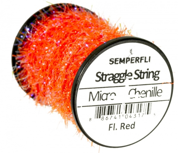 Semperfli Straggle String UV Micro Chenille - Black in der Gruppe Haken & Zubehör / Fliegenbinden / Fliegenbindematerial / Garn & Chenille bei Sportfiskeprylar.se (ss-sf0050r)