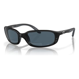Costa Brine Readers - 11 Matte Black - Gray 580P C-Mate 2.50