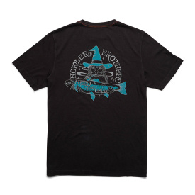 Howler Bro's Cotton T-Shirt River Wizard Black