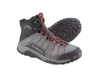 Simms Flyweight Wading Boots Boot Vibram Steel Grey 8/41