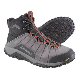 Simms Flyweight Wading Boots Boot Vibram Steel Grey 8/41