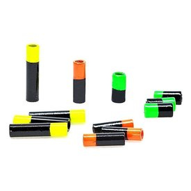 FutureFly AttiTubes - Black/Chartreuse 6mm