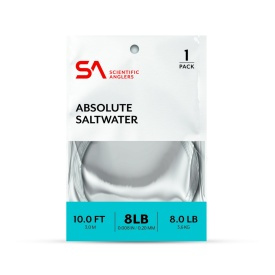 SA Absolute Saltwater Leader 10' 8 lb (0,20 mm)