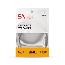 SA Absolute Streamer Leader 4' 8 lb (0,20 mm)