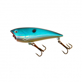 Fladen Eco Popper 6,5cm, 8g - Black Blue Gold Black Dot