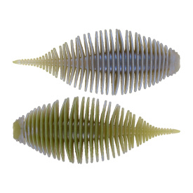 Geecrack Bellows Gill Floating 2,8'' 7,1cm (4pcs) - Watermelon Pro Blue Shad