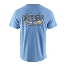 Grundéns Tough Seas SS T-Shirt Captain's Blue