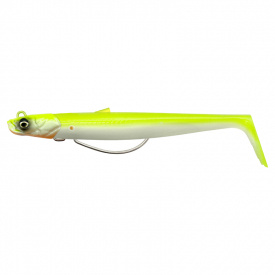 Savage Gear Sandeel V2 Weedless 11.5cm 22g Sinking 2+1 - Lemon Back