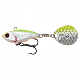 Savage Gear Fat Tail Spin 5,5cm, 9g Sinking - Lemon Back Flash