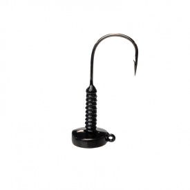 Lunker City Ned Head Black 4-pack, 5gr - 2/0